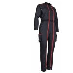 Combinaison de travail lma 4114 colline taille 6 double zip bicolore pour femmes