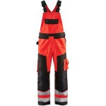 Combinaison de travail sans manches haute visibilit� 2660 - rouge fluo / noir 54l
