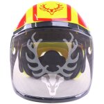 Kox - protos casque forestier / casque de protection edition avec protection auditive et visire integral ...