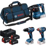 Combo kit 3 outils 18 v gsr + gdx + gbh + sac � outils - bosch - 0615a50093