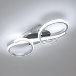 Comely plafonnier led moderne, 36w lampe de plafond 6500k lumi�re blanche froide, luminaire plafonnier ...