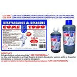 Cometodo d�boucheur de canalisations liquide 2 kilos usage professionnel