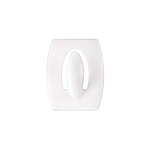 Command - 3m mini - crochet, plastique, taille: s, blanc noir 17066fgn Command - 3m mini - crochet, plastique, taille: s, blanc noir 17066fgn