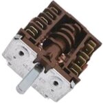 Commutateur plaque electrique 6 + 0 positions d'origine (c00013413) four, cuisinière aeg, alliance, ardem, ... Commutateur plaque electrique 6 + 0 positions d'origine (c00013413) four, cuisinière aeg, alliance, ardem, ...