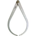 Compas d'ext�rieur vogel, 250 mm, pieds plats din 6484.