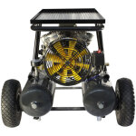 Compresseur aerotec extreme 11 + 11 sans huile 300l / 205l / 11 + 11l / 10bar / 1, 5kw / mobile / 230v ...