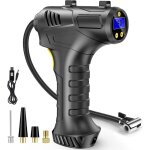 Compresseur d'air de gonfleur de pneu sans fil, batterie rechargeable usb 12 v, pompe � pneu de voiture ...