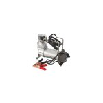 Compresseur d'air portable, 12v - 10. 5 bar - 70 l / min, se branche sur la batterie avec 2 pinces crocodiles. ...