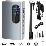 Compresseur � air portatif 150 psi, rechargeable mini gonfleur pneus voiture sans fil, electrique compresseur ...