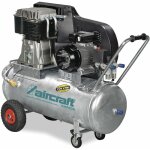 Aircraft - compresseur mobile  entranement par courroie  huile cuve galvanise 100 l 4 kw / 5, 5 ch ...
