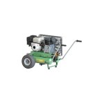 Compresseur a' essence enercomp 55 hp 4. 8 avec re'servoir bicylindre 11 + 11 lt supporte jusqu'a' 2 ...
