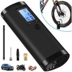 Langray - compresseur pompe  air lectrique pour voiture et vlo, mini compresseur pneumatique rechargeable ...