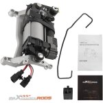Compresseur de suspension avec support for porsche cayenne 92a 11 - 21 95835890102