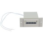 Compteur �lectromagn�tique 0 - 999999 totalisateur d'impulsions industriel � 6 chiffres pour machine ...
