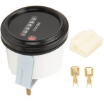 Compteur heures �tanche transparent pour moteur cummins dc6?80v, indicateur de temps de fonctionnement ...