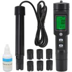Compteur d'oxyg�ne dissous sonde d�tachable affichage � l'�cran num�rique capteur d'oxyg�ne dissous pour ...