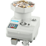 Compteuse trieuse de pieces professionnel, machine a compter les pieces capacite de stockage 11000pcs, ...
