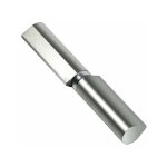 Comunello - paumelle a goutte avec pivot en acier zingue et roulement f564 160mm