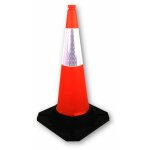 Rs pro - cne de chantier, orange, hauteur de 100 cm ( prix pour 1 )