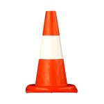 Cône de chantier pebd souple 30cm - 3195316 Cône de chantier pebd souple 30cm - 3195316
