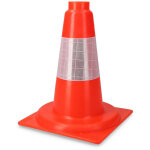 Cone polypropylene orange 30cm reflex Cone polypropylene orange 30cm reflex