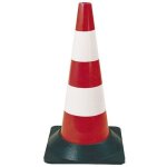 Cne de signalisation plastique rouge polythylne lest - taliaplast