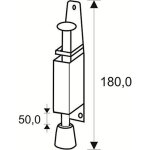 Connex dy2205581 arr�t de portail � ressort 180 mm