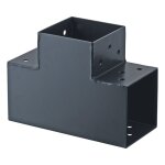 Suki - connecteur t angle 90° pour poteau bois, h. 9 x p. 9 cm Suki - connecteur t angle 90° pour poteau bois, h. 9 x p. 9 cm