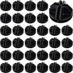 Connecteurs de cube en plastique 70 pcs connecteur de cube de stockage noir mat�riel de meubles portable ...