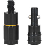 Connecteur universel pour canne � p�che - installation rapide et facile, accessoire noir pour p�che � ...