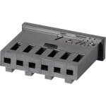 Te connectivity - botier femelle pour cble srie ampmodu mod ii nbr total de ples 6 pas: 2. 54 mm ...