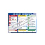 Consigne de scurit a3