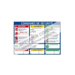 Consigne de scurit a4