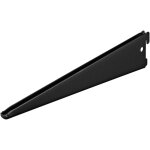 Console cr�maill�re double noir 470 mm - par pi�ce
