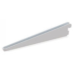 Console u double entraxe 32mm blanche 470mm monin 527870