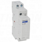 Contacteur modulaire 230 v ca 2xno 25 a 1p