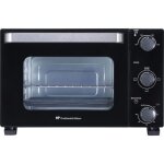 Continental edison - cemf22b - minifour electrique 22l noir - 1300w - rotissoire, convection naturelle ...