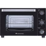 Continental edison - cemf35b4 - minifour electrique 35l noir - 1500w - rotissoire, convection naturelle ...