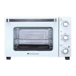 Continental edison - cemf35w - minifour electrique 35l blanc - 1500w - rotissoire, convection naturelle ...