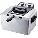 Continental edison ? friteuse �lectrique 5 l cefr5in3p ? 3 paniers ? temp�rature jusqu'� 190�c ? puissance ...