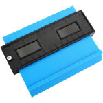 Vurahome - contour jauge duplicateur carrelage tapis mod�le de d�coupe contour mesure angle r�gle contour ...