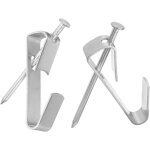 Coocheer - lot de 20 crochets de suspension pour cadres photo, crochets de cadre de 45, 4 kg avec clous ...