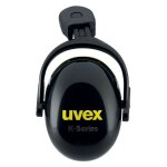 Coquilles antibruit pheos k2p fixation baonnette uvex 2600214 - noir - taille unique