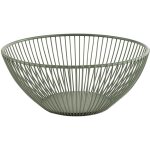 Corbeille � pain / fruits � svart � vert fum�