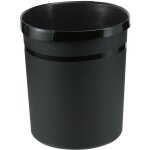 Corbeille à papier han grip karma 18198 - 13 18 l plastique recyclé noir éco 1 pc(s) q782512 Corbeille à papier han grip karma 18198 - 13 18 l plastique recyclé noir éco 1 pc(s) q782512