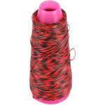 Corde pour arc � poulies et arc classique - ficelle de tir noire et rouge pour chasse et tir � l'arc