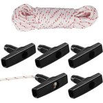 Corde de d�marrage / cordon de traction (3, 5 mm 10 m) avec poign�e de d�marrage, tondeuse � gazon, tondeuse ...