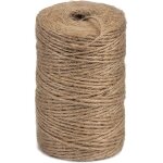 Corde de jute naturelle 5 mm x 200 m, id�ale pour le jardinage, le bricolage et les griffoirs manuels ...