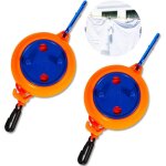 Corde � linge r�tractable, 2 pi�ces voyage camping lignes de s�chage 8m r�glable clothesline avec boucle ...