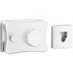 Corde � linge r�tractable de 5, 1 m, r�sistante pour int�rieur et ext�rieur (blanc)